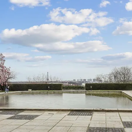 公寓 Le Moderne - Vue Imprenable Sur Paris